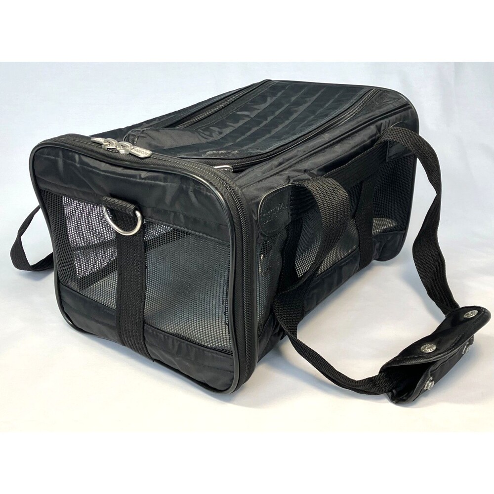 Sherpa Original Deluxe Airline Approved Dog & Cat Pet Carrier Bag | Black Large